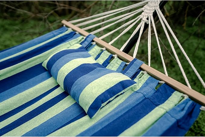 Stansport Outdoor Camping Hammock with Pillow and Stand