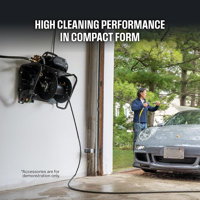 Active 2.3 Electric Pressure Washer –a 2.3 GPM high Pressure Washer for DIY at Home car wash and Professional Detailing and Other Cleaning transformations.