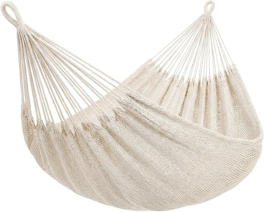 SUNCREAT Hammocks Hammock Without Stand, Tree Hammock for Outside, Beige