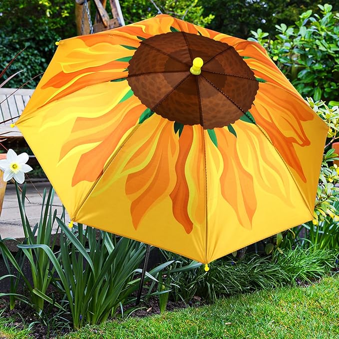Plant Umbrellas for Outdoor Plants, Large Garden Plant Umbrella Shade Upgraded Adjustable Angle Height for Potted Plants Garden Beds