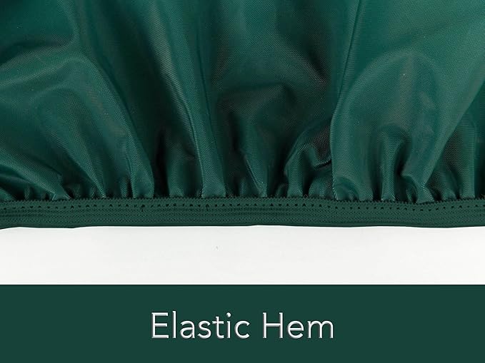 Covermates Classic Outdoor Chair Cover – Lightweight Weather-Resistant Patio Chair Cover with Elastic Hem & Mesh Vent, Protects Patio, Dining & Lounge Chairs, 30W x 38D x 36H, Green
