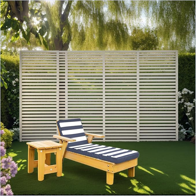 Patio Chaise Lounge mini Chair Replacement Cushion Cover,for Outdoor Kids pet Furniture Wooden Chair, Waterproof Fade Resistant Fabrics (Blue, Only 1 Cover)