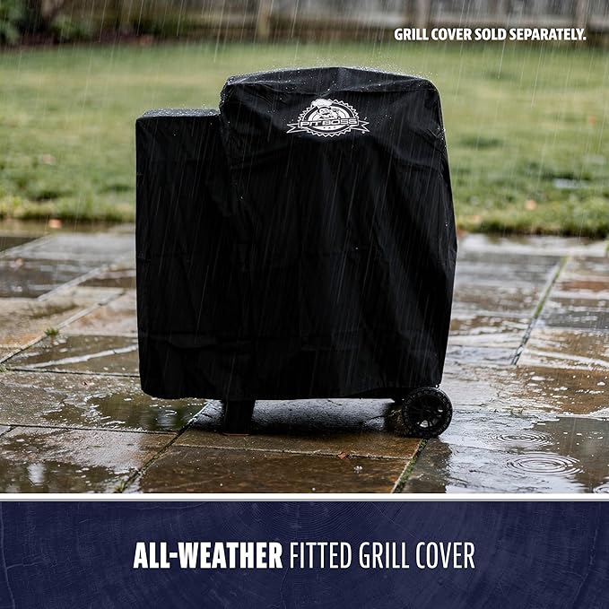 Pit Boss 500FB2 Pellet Grill, Matte Black - 11086