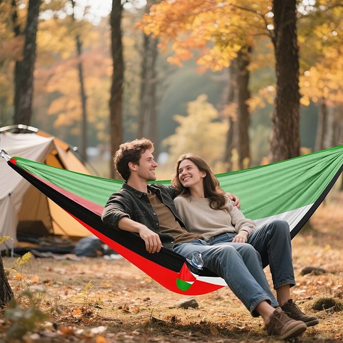 National Flag of Hammocks with Portabl Carry Bag Backyard Hammock for Indoor Outdoor Patio