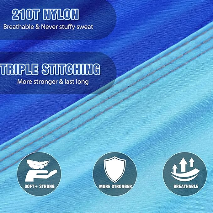 NOBRIM Camping Hammock Outdoor Portable Parachute Hammock Double Hammock Swing Hanging Chair Garden for Travel Patio Garden Backyard