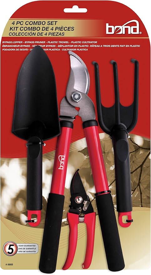 Bond 4 Piece Pruning and Digging Set