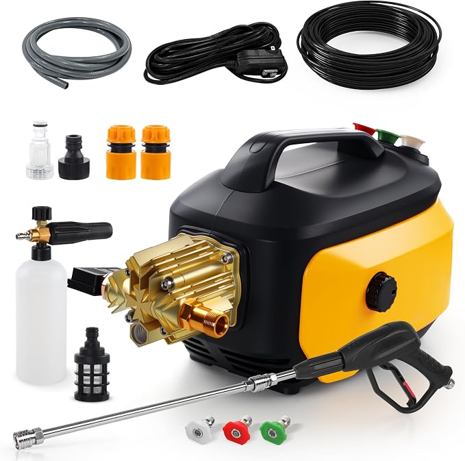 Pressure Washer, Portable Power Washer for Car Detailing, Home, Fences, Driveways, Patio Outdoor All Other Cleaning transformations