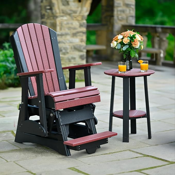 LuxCraft Deluxe End Table 28" Red