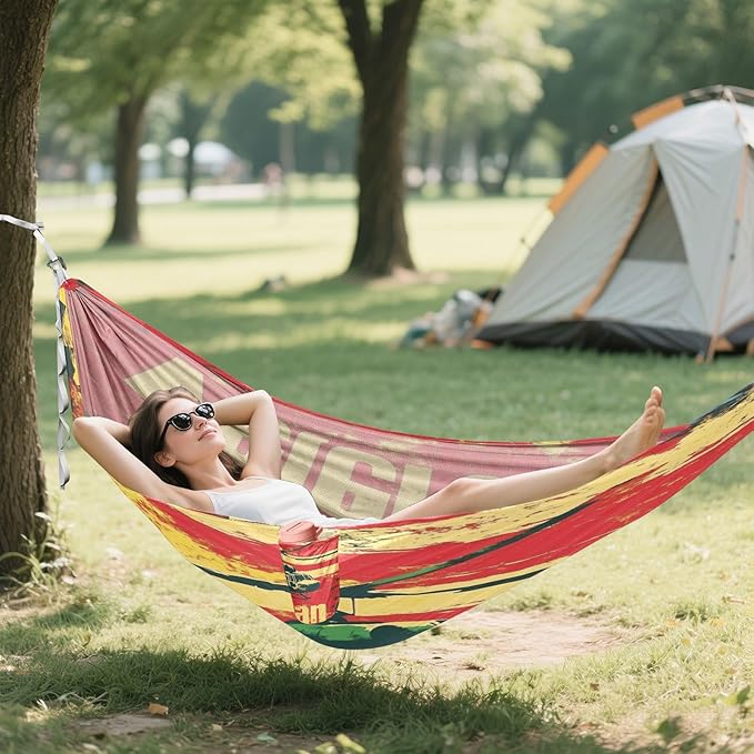 National Vietnam War Veterans Day National Flag A Helicopter Outdoor Hammock with Tree Straps Tree Hammock for Outside Beach Patio Garden