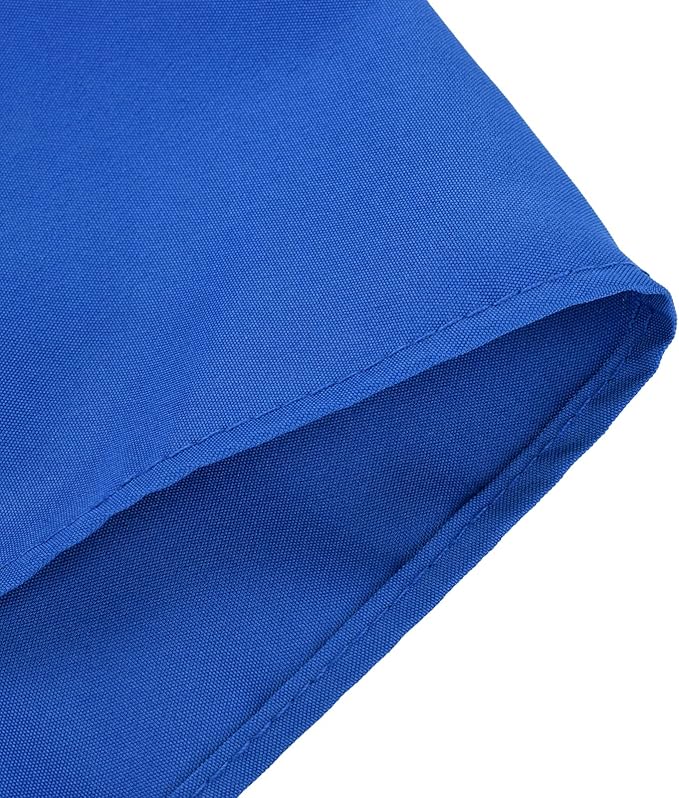 belupai 10ft Patio Umbrella Replacement Canopy, 6 Ribs Canopy Replacement Water Resistant Patio Canopy Outdoor Table Market Yard Umbrella Top Outdoor Umbrella Canopy 56-58in Ribs (Canopy Only)(Blue, 6Ribts)