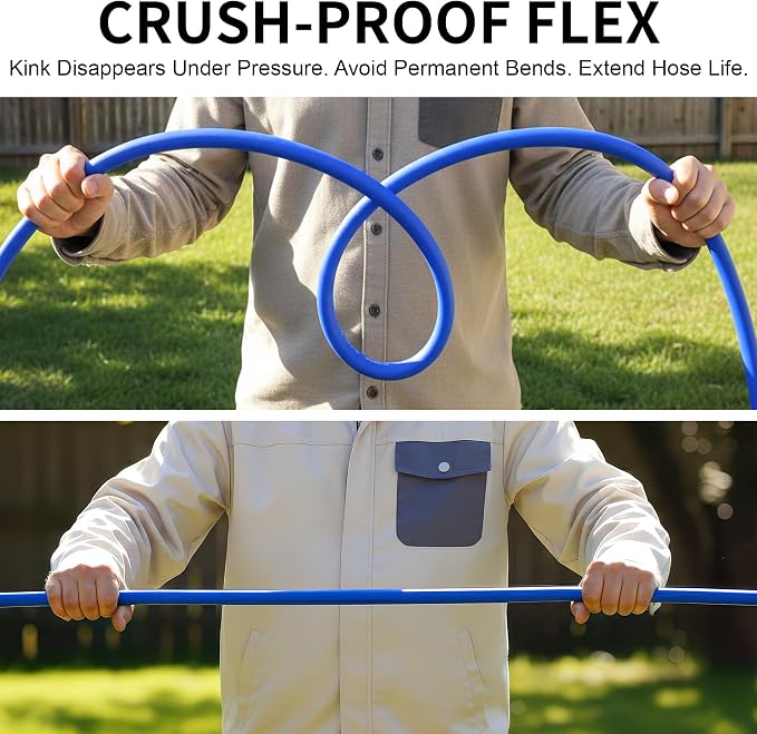FOTING Pressure Washer Hose, Leak-Free & Kink Resistant, Hybrid Replacement Hose for Power Washer, Car Wash, Yard Cleaning
