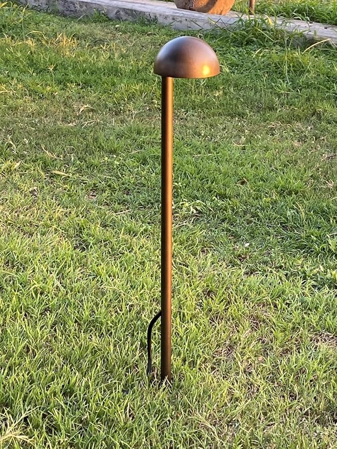 120V Outdoor Ground-Stake luminaire for Residential, Hospitality, Commercial Buildings, Gardens, and patios; 3W 2700K LED