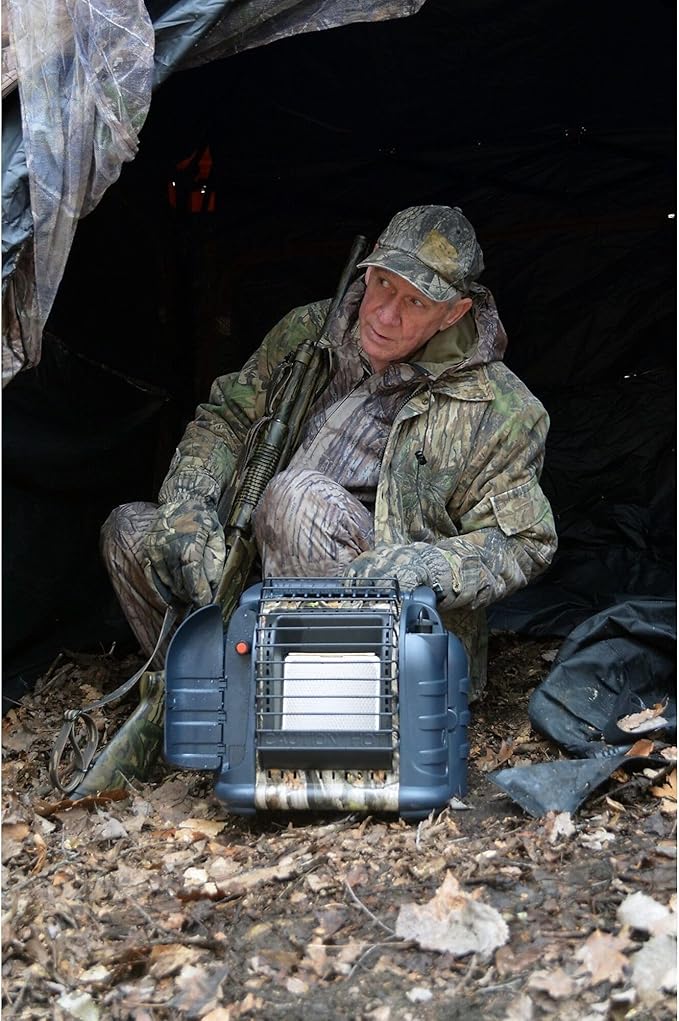 Mr. Heater MH12B Hunting Buddy Space Heater, Regular, Camouflage