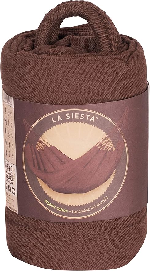 LA SIESTA® Modesta Arabica - Organic Cotton Single Classic Hammock