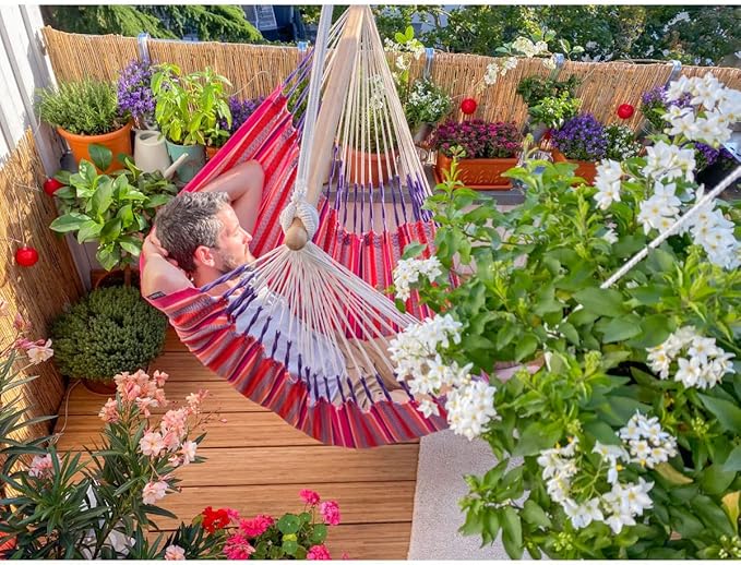 Comfort Hammock from Bio-Cotton by LA SIESTA