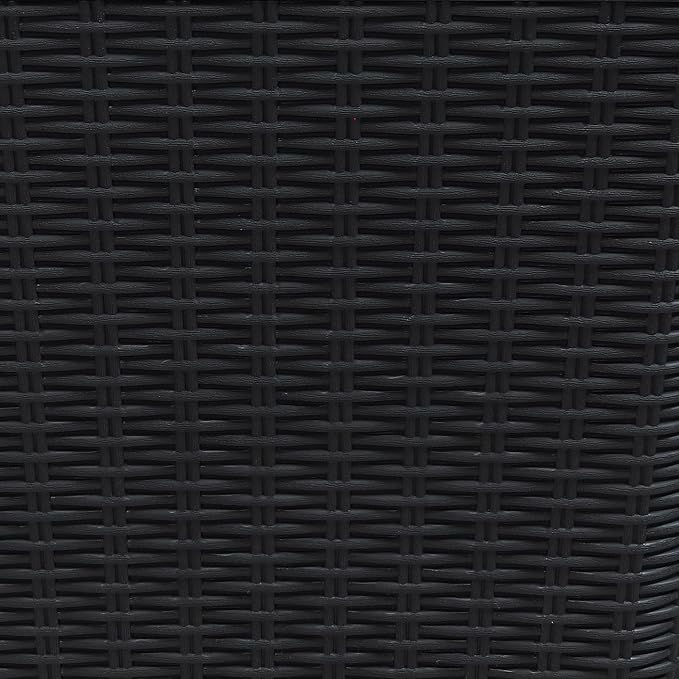 Sunnydaze Outdoor Deck Box - Lockable Package Delivery Box - Weather-Resistant Outdoor Storage Bin - 100-Gallon Faux Resin - Phantom Gray