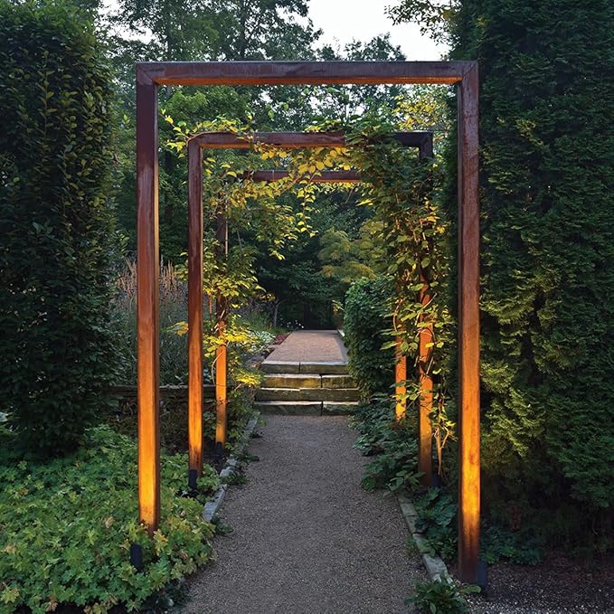Hinkley Landscape Lighting Hardy Island LED Directional Well Light, 3 Openings, Matte Bronze
