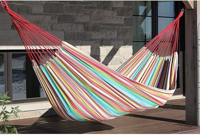Vivere Brazilian Style Fringe 2-Person Hammock