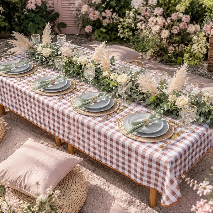 60"x30" Wooden Folding Picnic Table, Portable Low Floor Table with Beach Outdoor Camping Mat, Ideal for Camping, Wedding, Music Festival, Garden, Party