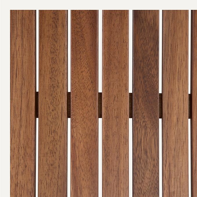 Amazon Basics Patio Coffee Table, FSC-Certified Wood, 35"