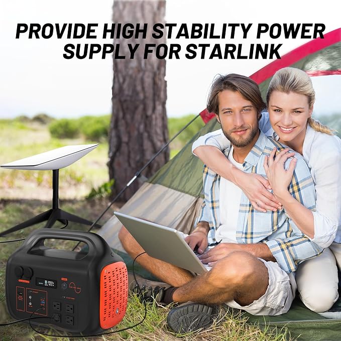 STARY LINE Phantom Series 1800W Portable Power Station (1024Wh) for Home Backup & Camping – Velocity Red, Listed