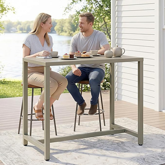 Wisteria Lane Outdoor Prep Table, Aluminum Modular Outdoor Kitchen Grill Table, All Weather Kitchen Island with Ample Storage & Food Preparation Space for Patio BBQ, Backyard, Porch