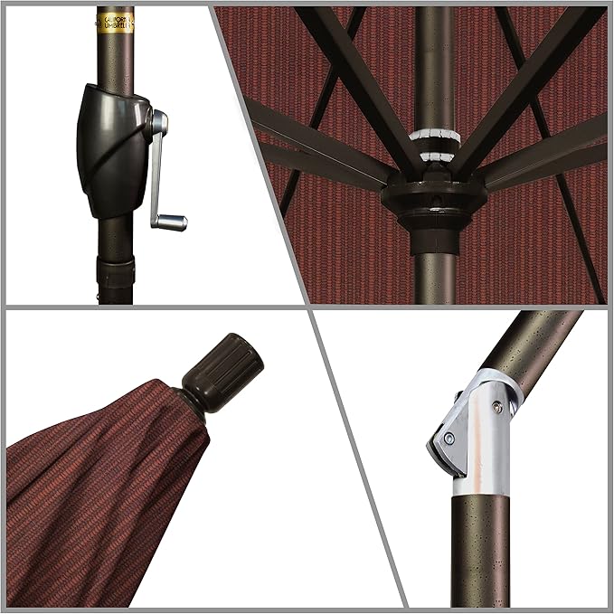 California Umbrella 7.5' Round Aluminum Market Umbrella