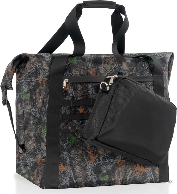 Xtreme Sight Line ~ G CUBƎ 100 Faraday Bag + XTECH Faraday Bag for Medium to Large Generators and Electronics ~ Protects Against EMP/CME/EMF/RF ~ Backwoods Camo Combo
