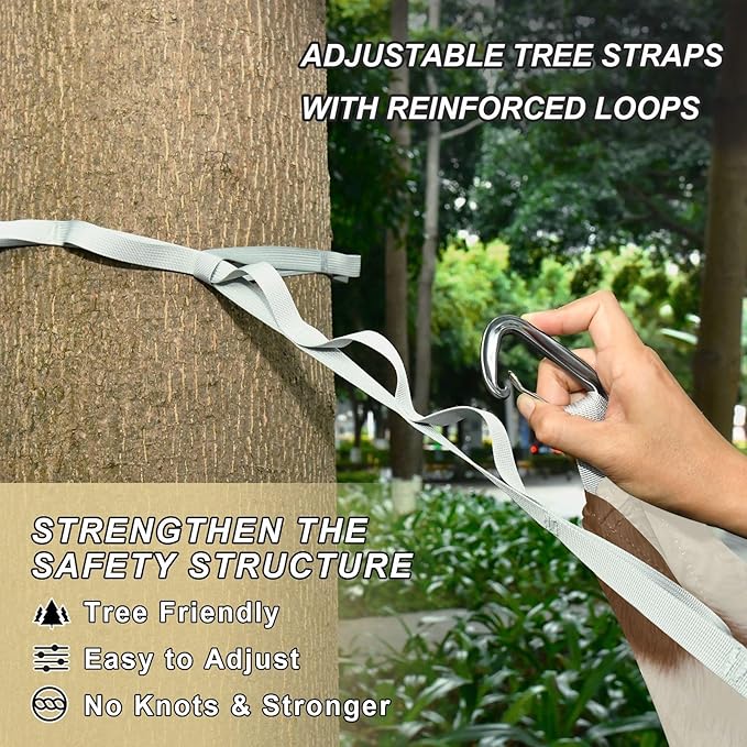 Hammocks for Outside Leopard Pattern Camping Hammock Portable Hammocks with Tree Straps and Carry Bag Camping Accessories for Hiking Beach Outdoor