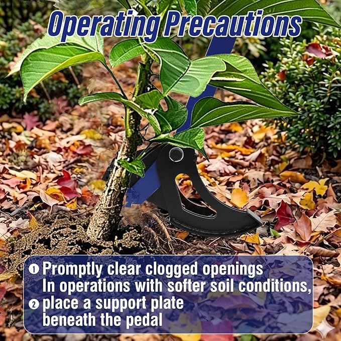 Anrain Foldable Portable Sapling Puller Tool for 1/4"–2" Woody Stems,Heavy-Duty Sapling Puller, High-Leverage Tree Puller | Ergonomic Effort-Saving Design – Ideal for Garden, Farm & Forestry