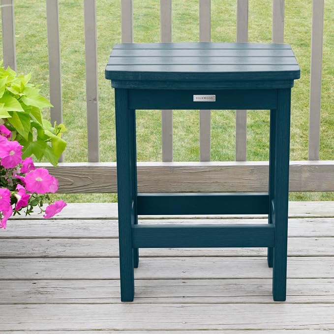 highwood Lehigh 3pc Counter Height Balcony Dining Set, Nantucket Blue