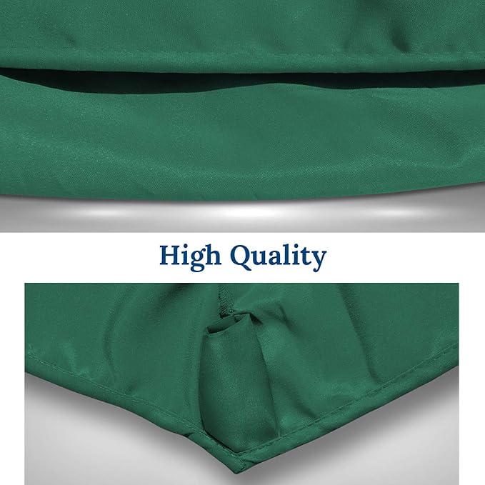 YardGrow 11.5ft 8 Ribs Umbrella Canopy Replacement for Patio Umbrella, Frame NOT Included, Umbrella Replacement Canopy ONLY