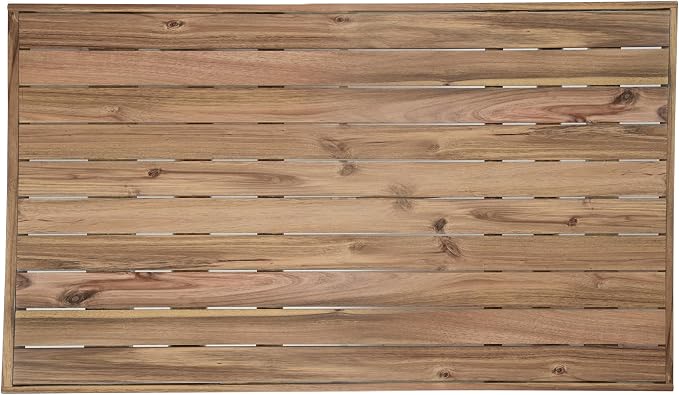 U_Style Acacia Wood Outdoor Table and Chair Set, Suitable for Patio, Balcony, Backyard(Old SKU:WY000432AAE), Natural Wood/Acacia Wood