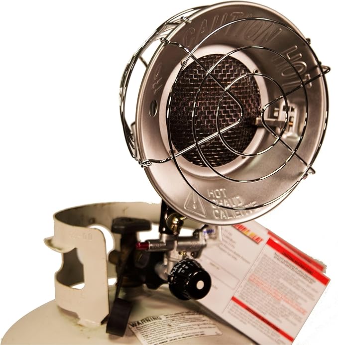 Dura Heat TT-15CSA Tank Top Heater, Silver, Medium