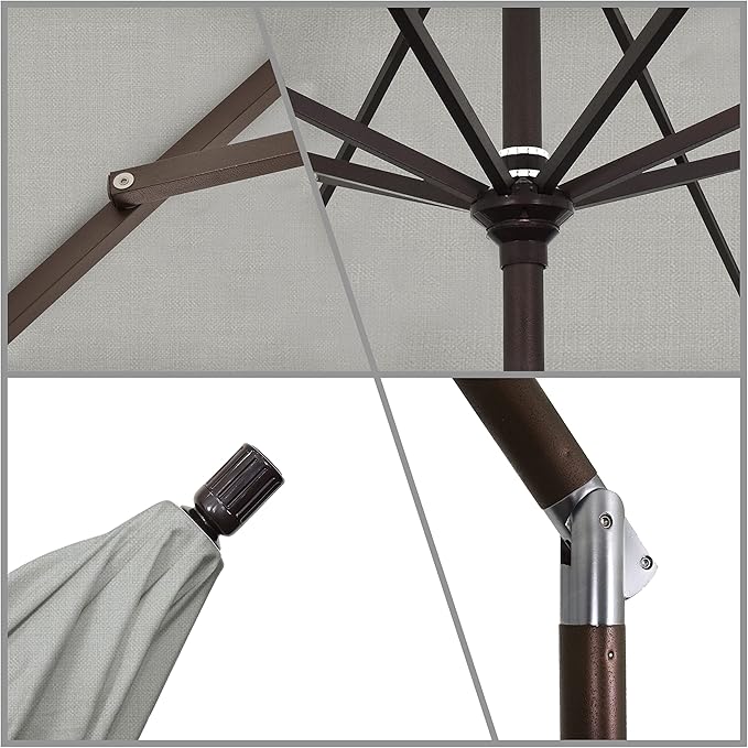 California Umbrella 11' Rd Tahoe Series Aluminum Patio Umbrella