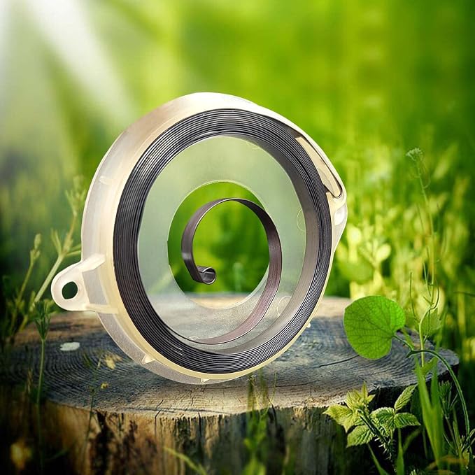 Recoil Rewind Spring Starter Pulley Rope Rotor fit Husqvarna 445E 450 455 460 Rancher Chainsaw