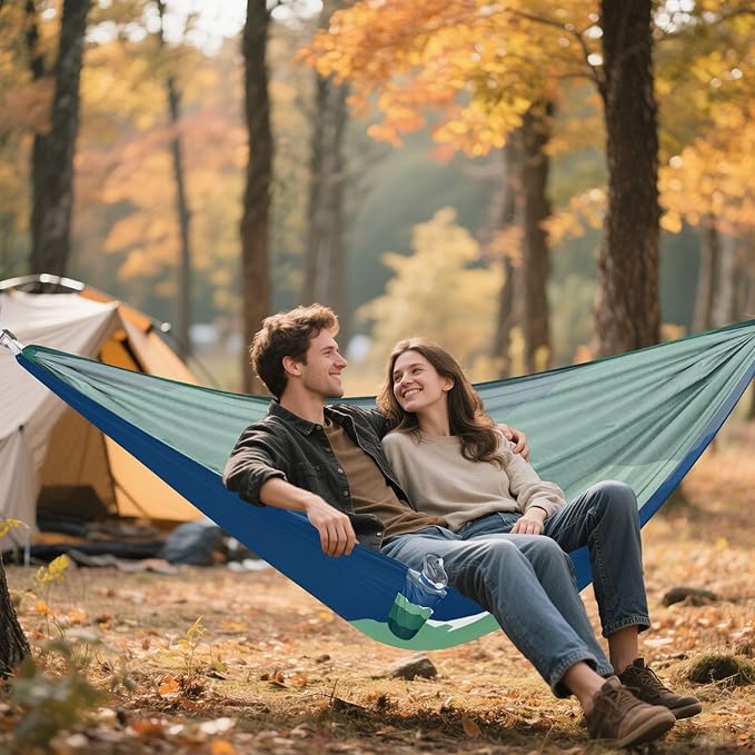 Layered Mountain Camping Hammocks with Hanging Rope Hammock for Outside Essentials