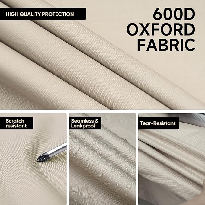 NEVERLAND Patio Chair Covers 2 Pack, 600D Heavy Duty Waterproof Outdoor Chair Covers, Windproof and UV Resistant Furniture Covers for Lounge, Swivel & Lawn Chairs, 29W x 30D x 36H Inch