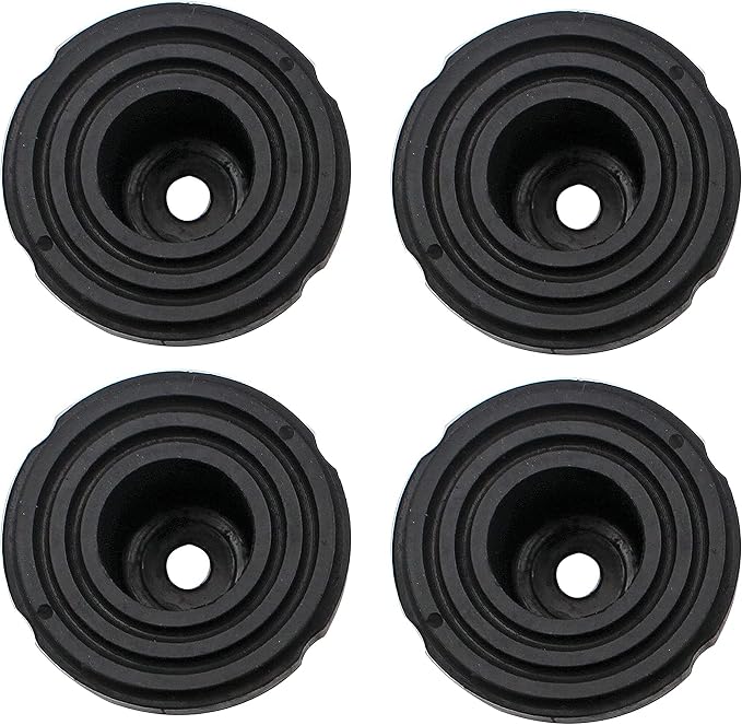 68325-Z07-003 Lower Rubber Foot Pads - by Huthbrother, Compatible With HD EB2000i & EU2000i, Fits Generator Lower Foot Rubber for EU2200 and EB2200 - Replace 68325-Z39-C90, 68325-Z44-A30 (4)