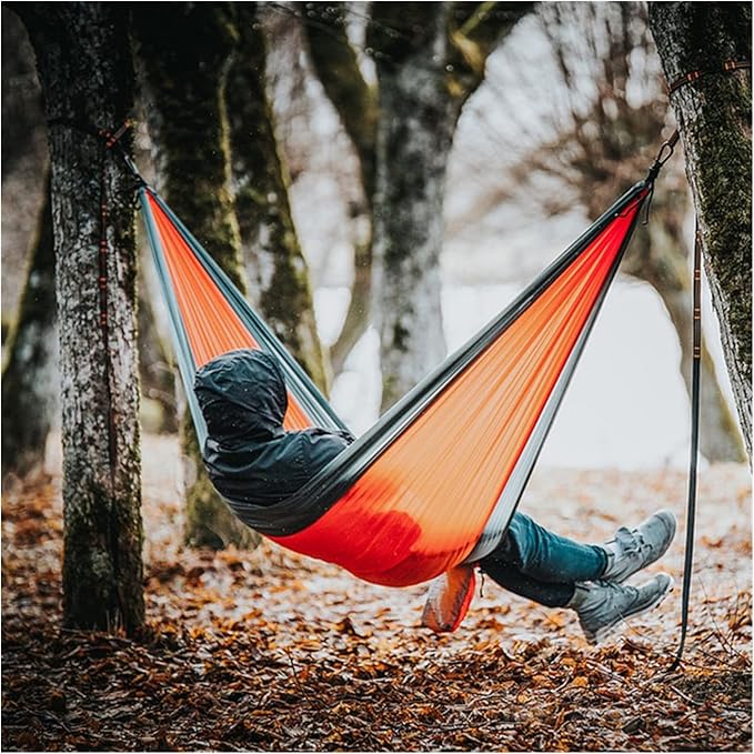 Swing Camping Hammock - Portable Hammock Sheet Camping Accessories for Outdoor, Indoor with Tree Straps Swing seat (Color : 21)