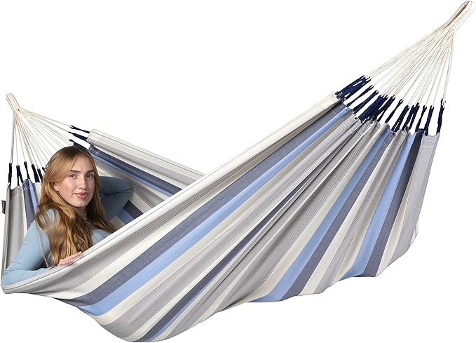 Sea Salt Single Outdoor Hammock by LA SIESTA