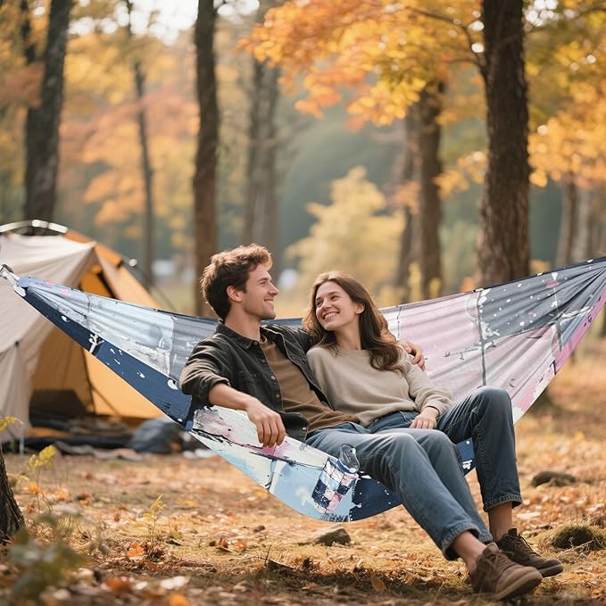 A Seamless Pattern of Blush and White 330lb Capacity Camping Hammock Indoor Hammock for Patio Backyard Lounge Base Base para hamacas para adultos