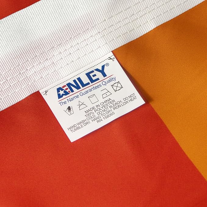 Anley Rip-Proof American US National House Flag 28 x 40 In - Double Sided 3-Ply Premium House Flag - Fade Resistant, Double Stitched & Long Lasting - United States July 4th Independence Day House Flags