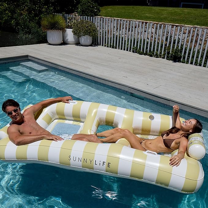 SUNNYLiFE Casa Sand Stripe Twin Hammock