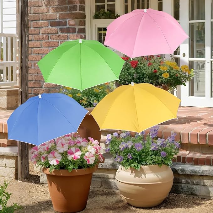 Tryly Plant Umbrellas for Outdoor Plants, Garden Umbrella Shade for Potted Plants and Garden Beds, Provide Shade to ‌Defend Plants From Blazing Sun