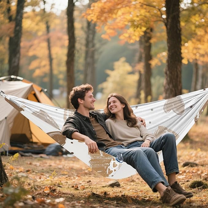 Brown Heart 330lb Capacity Camping Hammocks Swing Hammock for Indoor Outdoor Patio Base para hamacas para adultos