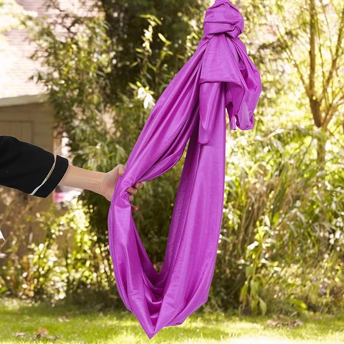 UKCOCO Hammock and ’s Indoor Outdoor Household Hammock Set 1.5m Purple Seamless for Play and Relaxation