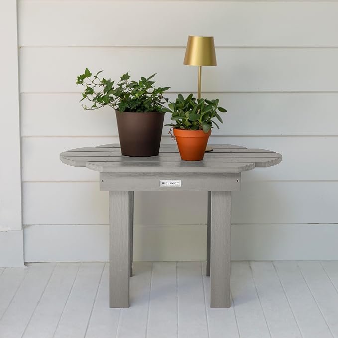 highwood Classic Westport Side Table, Harbor Gray