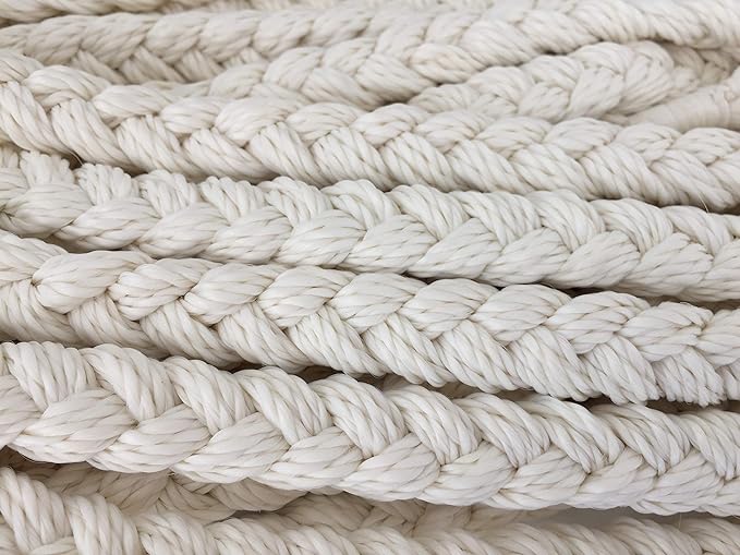 Hammock Ropes + S Hooks (Standard Length -, Natural Ropes)