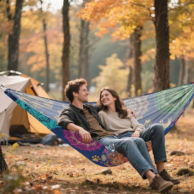 Retro Pet Camping Hammock Fabric for Outside Patio Garden
